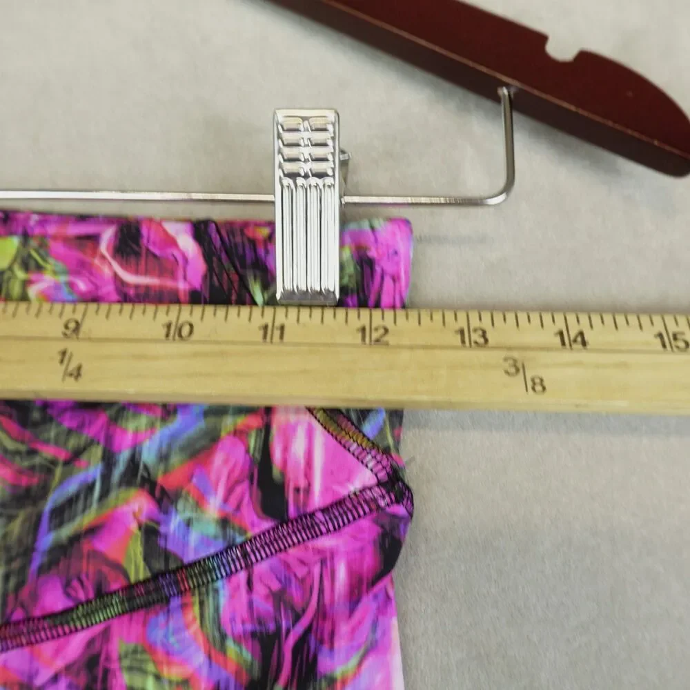 Lululemon Base Pace High Rise Running Tight Sz 6 Hyper Flow Pink Multi